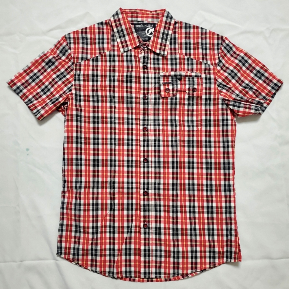 Men's Button Down Short Sleeve